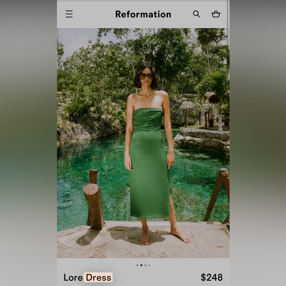 Reformation Lore Dress, size 4